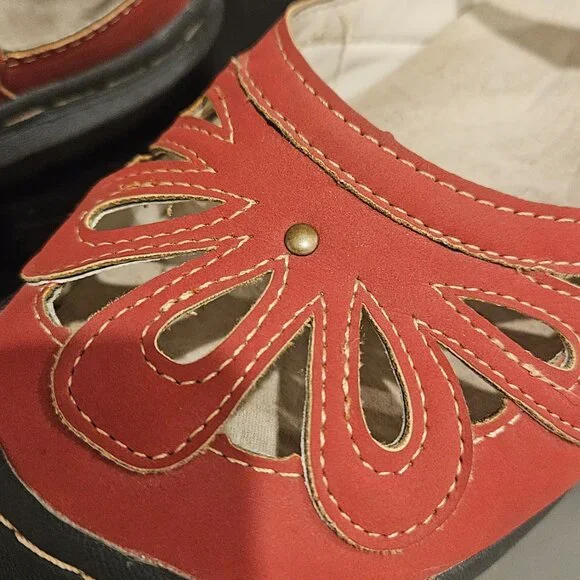 Mary Jane, Vegan Upper, Red JBU by Jambu Wildflower Encore size 7M - Picture 12 of 15